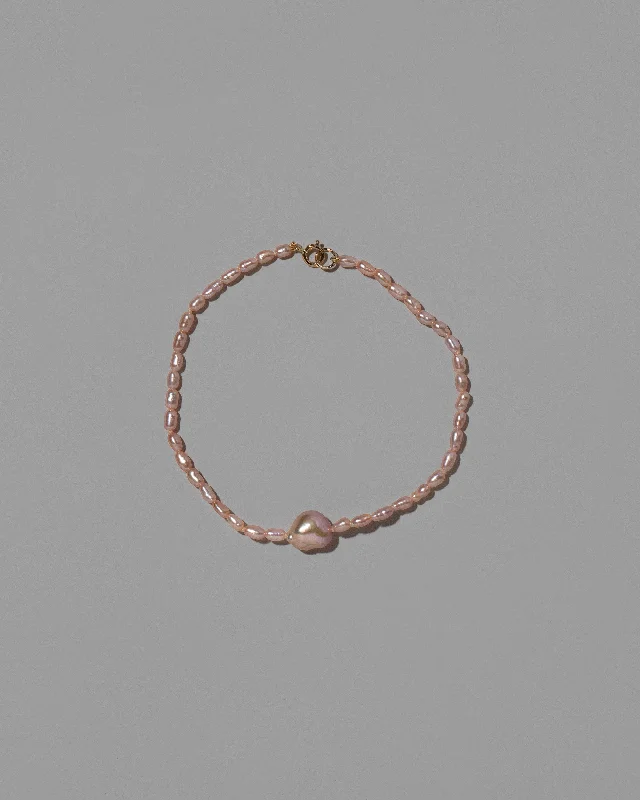 women’s gold infinity bracelets-Delphin Pink Lagniappe Bracelet