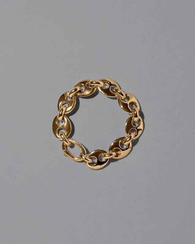 women’s antique gold bangles-Bedrock Bracelet - Solid Gold