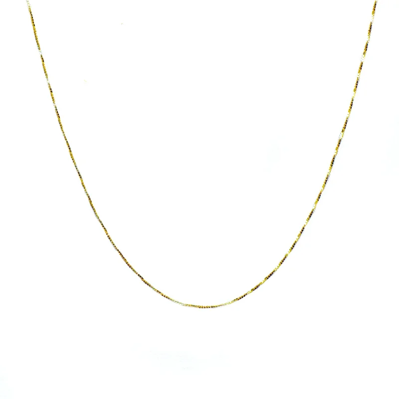 women’s elegant gold necklaces-Box Chain Necklace