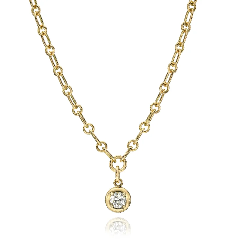 women’s elegant chain necklaces-RANDI DROP NECKLACE