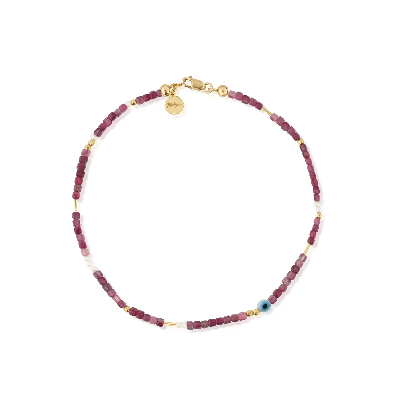 women’s braided bracelets-Luca Gemstone Bracelet