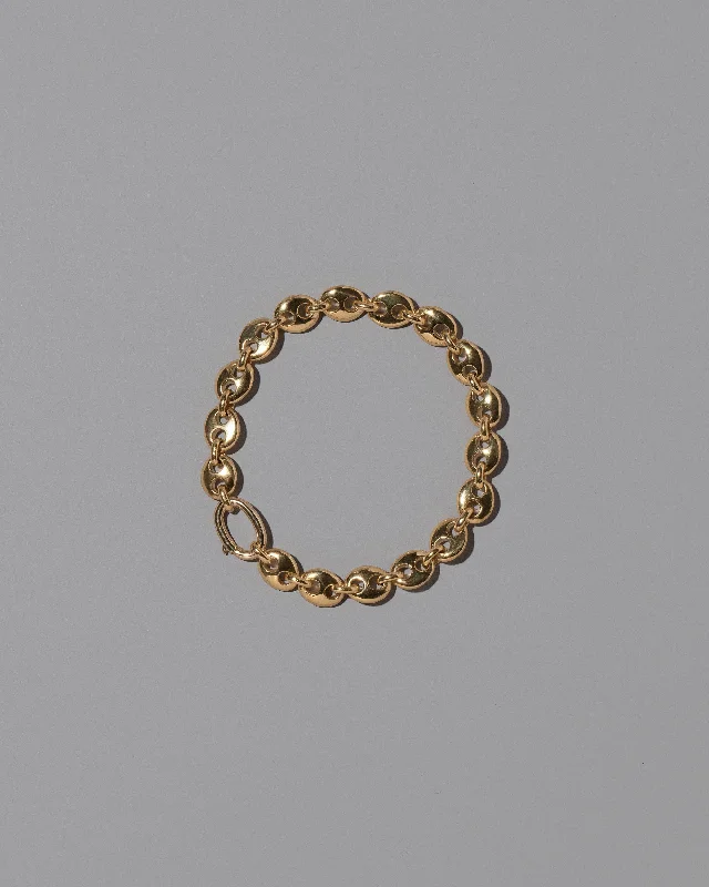 women’s romantic bracelets-Bedrock Mini Bracelet - Solid Gold