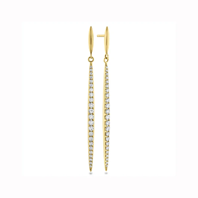 women’s gold stud earrings-HOF Classic Stiletto Earrings