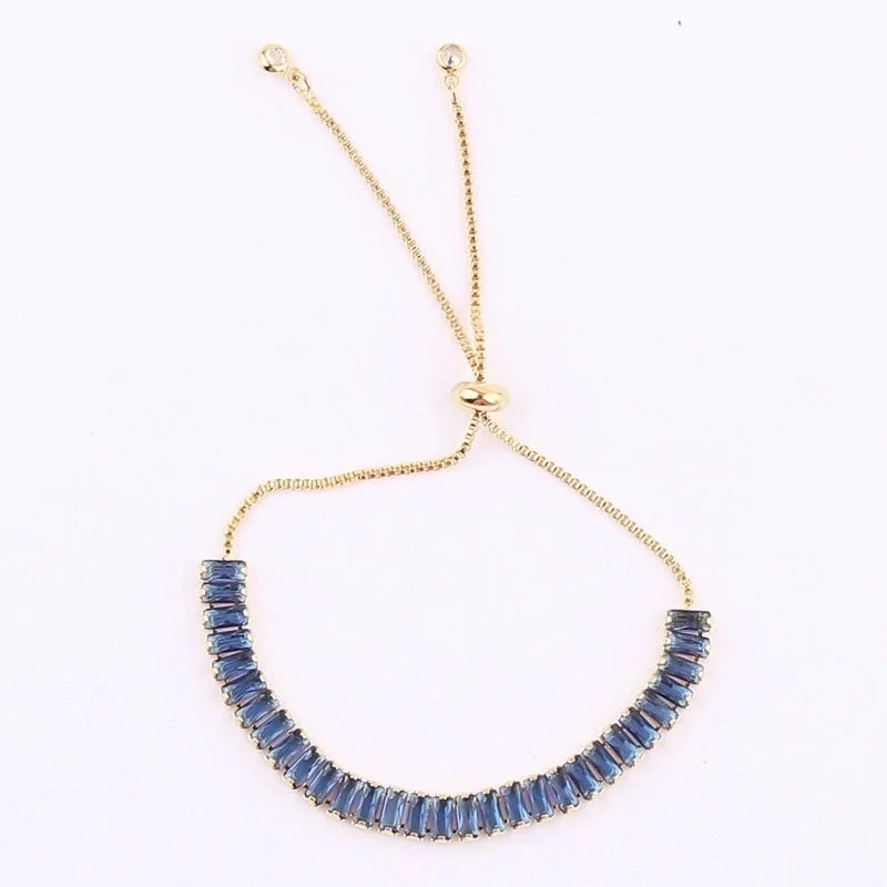 Stretch Sapphire Blue|18K