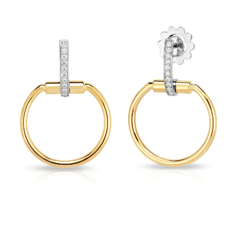 women’s modern earrings-Earrings with Diamonds