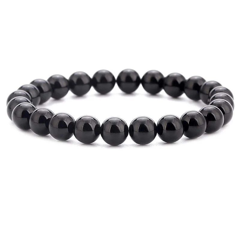 Bright Black Agate B1923