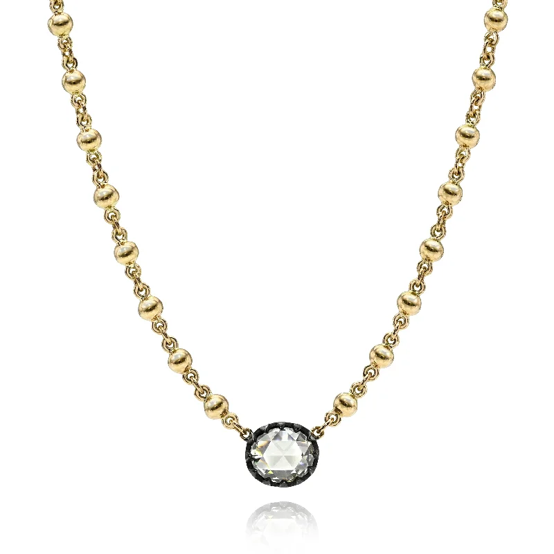 women’s diamond and gold necklaces-ROSALINA NECKLACE