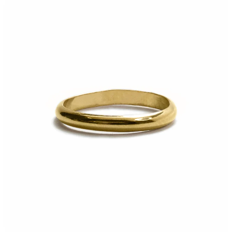 women’s minimalist engagement rings-WEDDING BAND