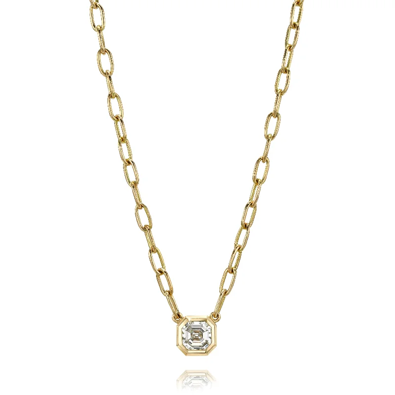 women’s anniversary pendant necklaces-TEDDI NECKLACE