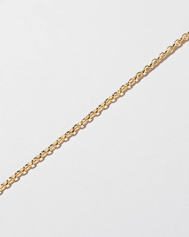 women’s engraved bracelets-Short Loop Chain Bracelet