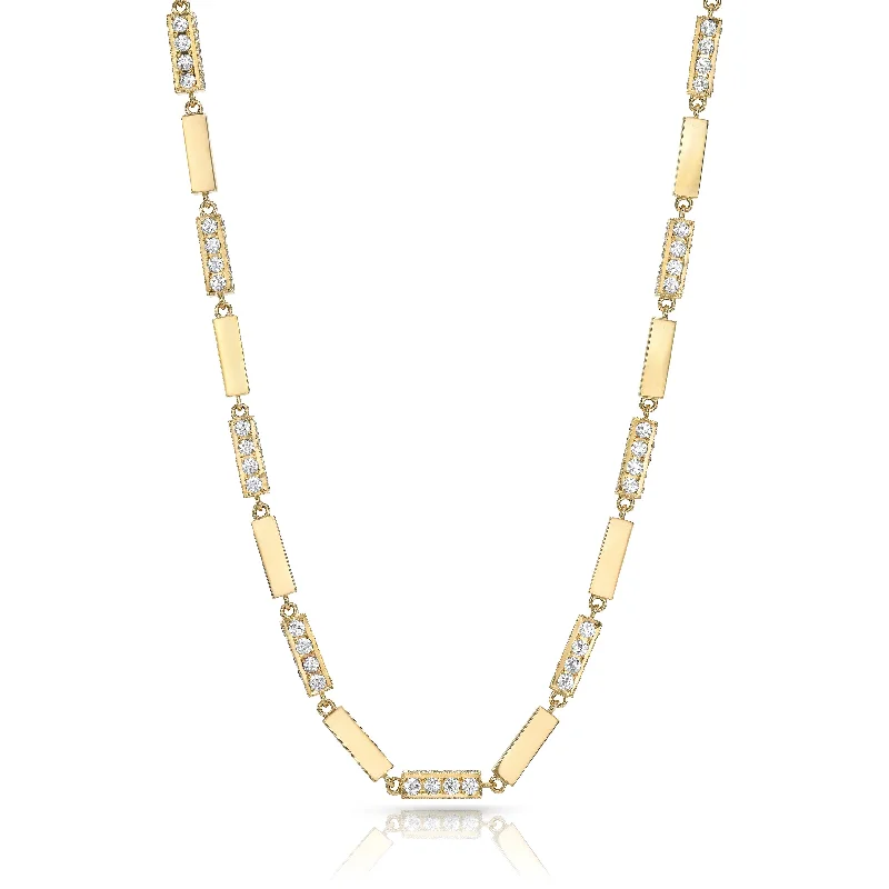 women’s friendship necklaces-GIANA NECKLACE WITH DIAMONDS