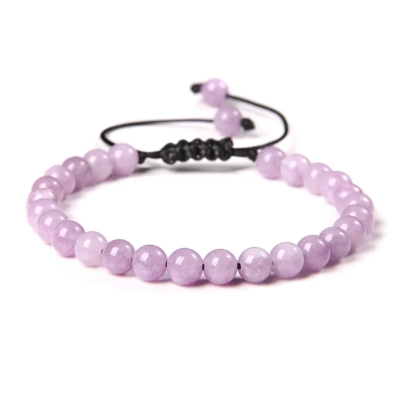 Purple Chalcedony|6mm (Stretchable)