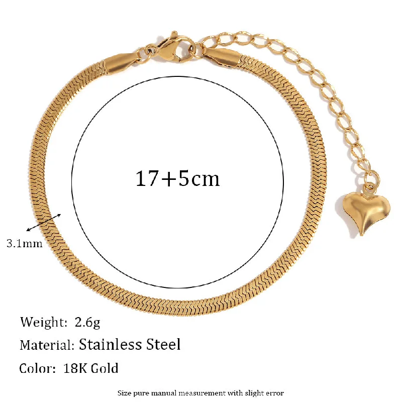 Blade Chain Bracelet - Gold