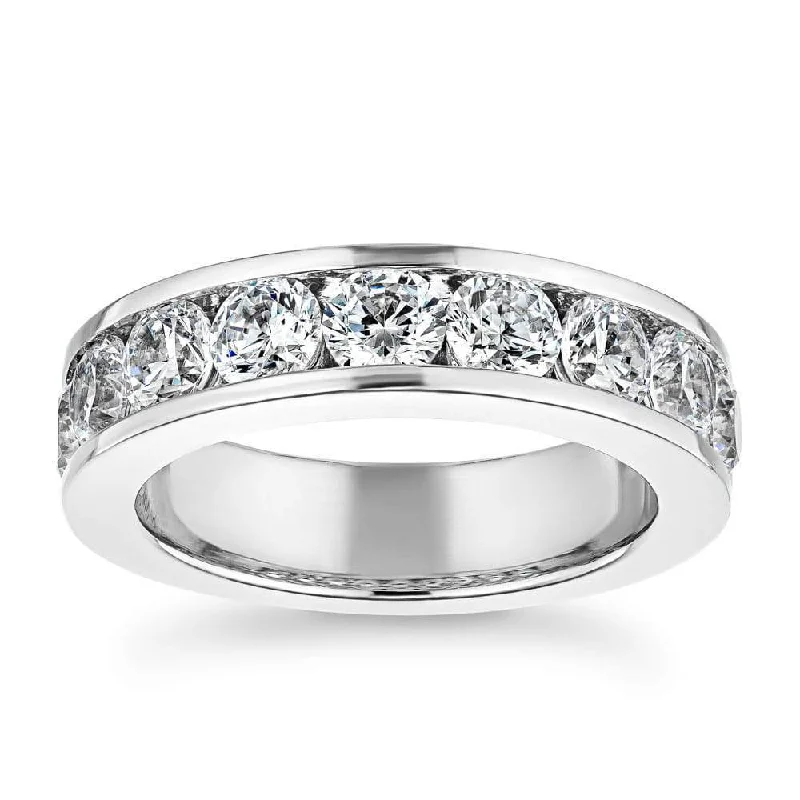 women’s gold halo engagement rings-Graeme Wedding Band