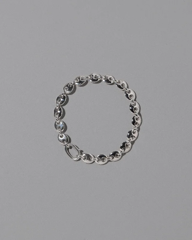 women’s large bangles-Bedrock Mini Bracelet - Sterling Silver