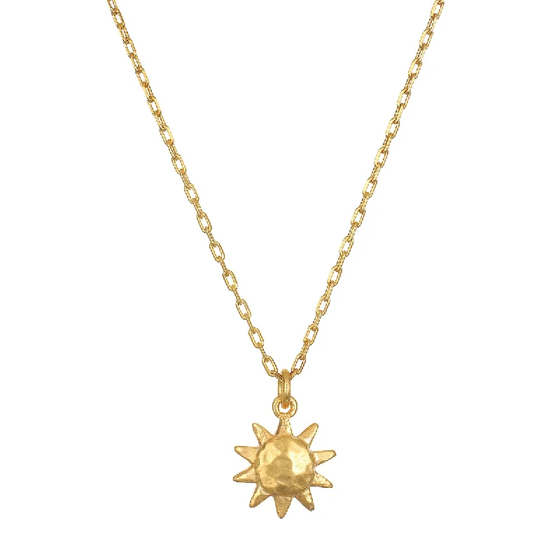 women’s cross necklaces-Here Comes the Sun Necklace