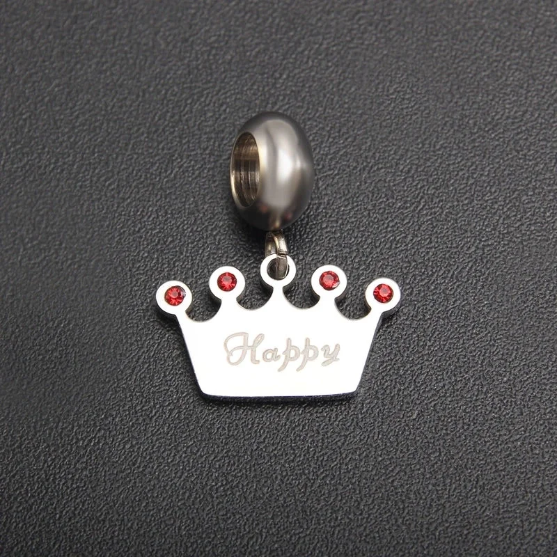 |PA07-10 Happy Crown Zircon Pendant