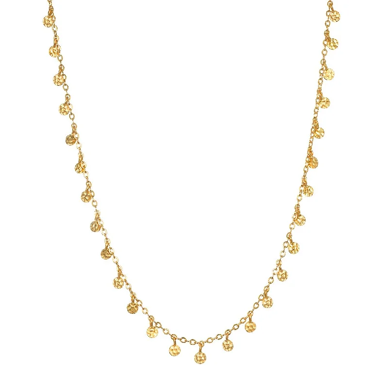 women’s layered gold necklaces-Shimmering Sky Choker Necklace