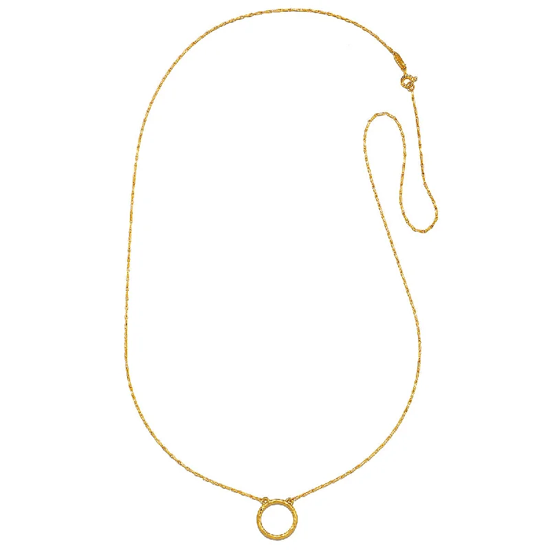 women’s dainty necklaces-28" Chain Charm Necklace