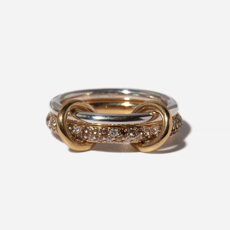 gold rings for women-Virgo Petite SG CCW Ring