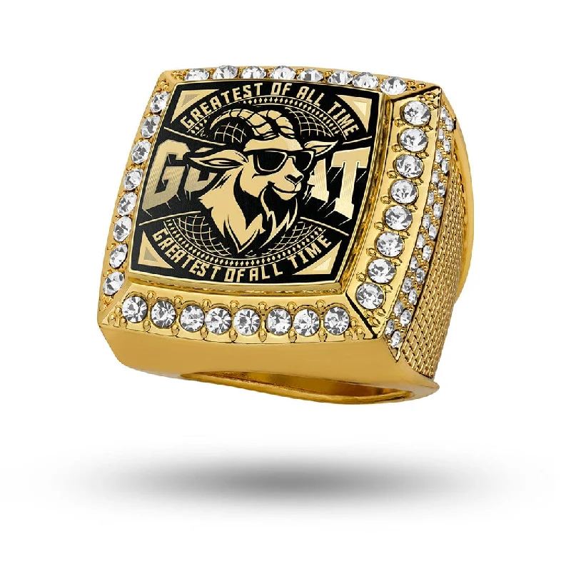 women’s large rings-GOAT Championship Ring