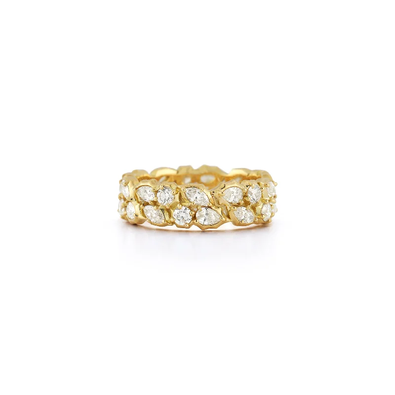 women’s unique rings-Posey Eternity Band