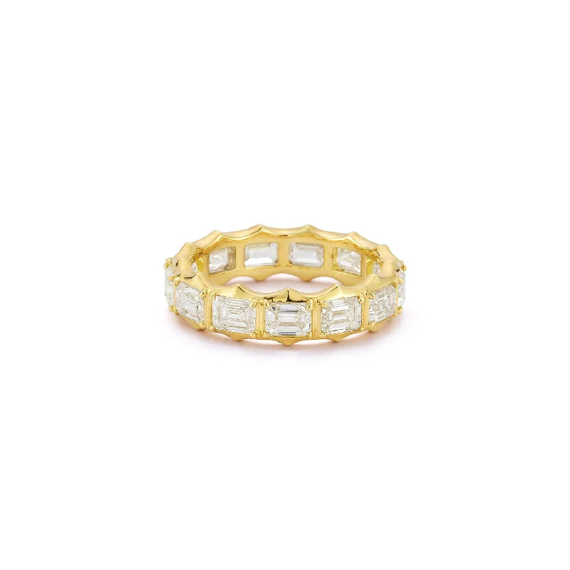 women’s antique rings-Large Vanguard Eternity Band