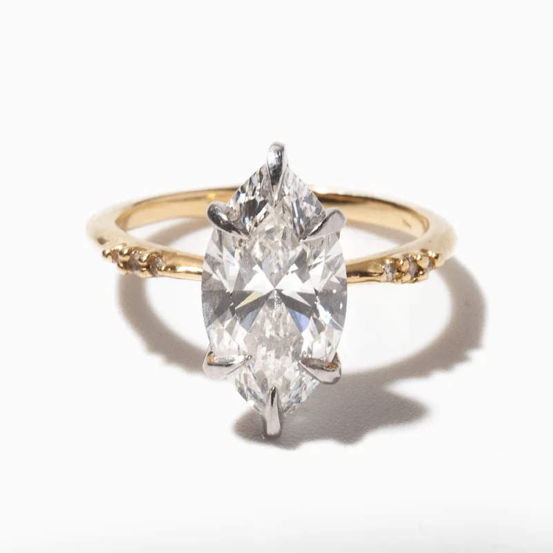 women’s vintage engagement rings-2.86 ct Lab-Grown Diamond Marquise Ilona Ring